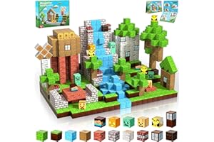 ToyUnited Magnetic Blocks-100PCS Magnetic Building Blocks Tiles Stacking Cubes Game, Creative Construction STEM Sensory Toys for Kids Boys Girls Ages 3 4 5 6 7 8 9 10 Christmas Birthday Gifts