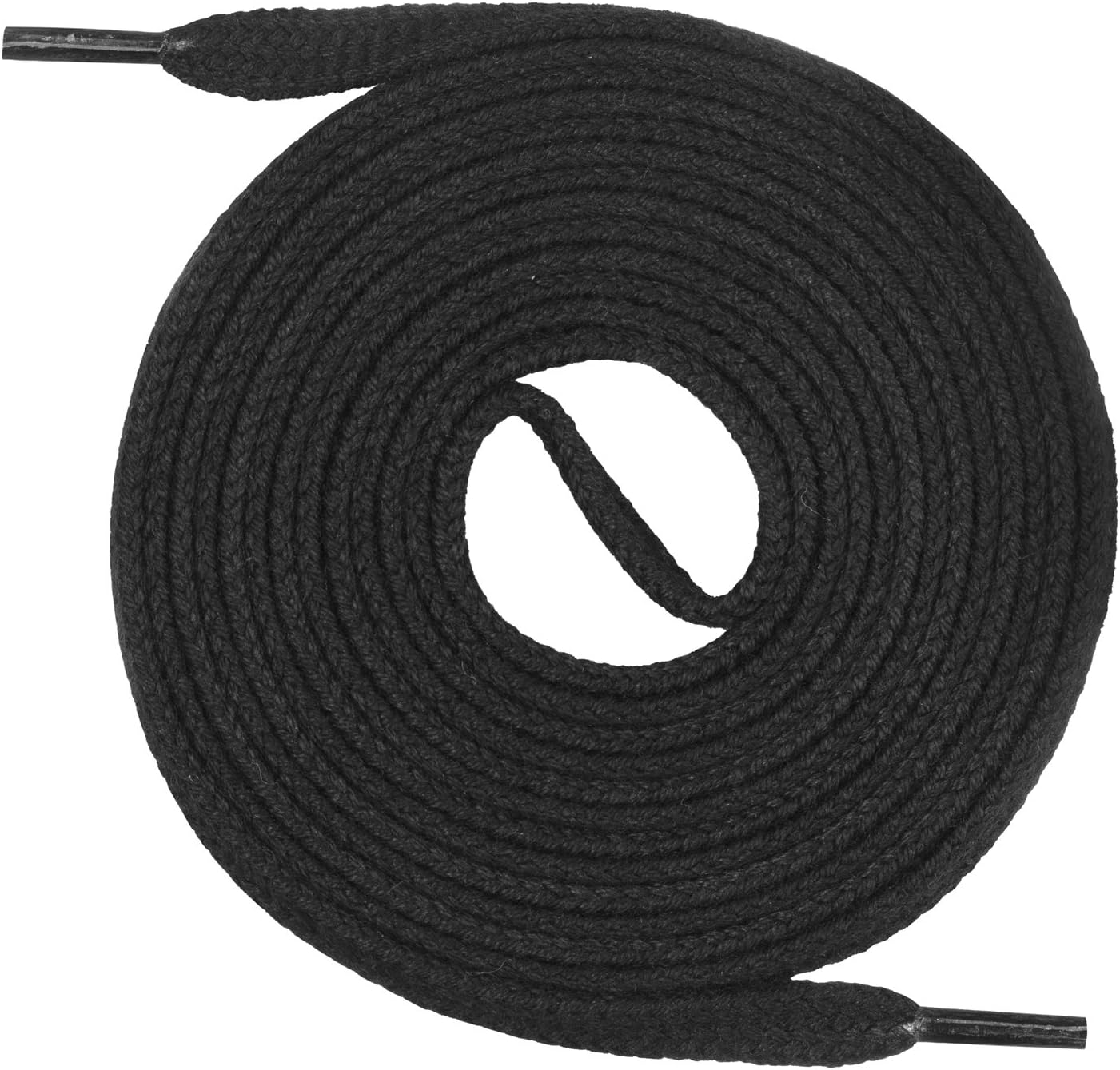 Un par de cordones Monte Swiss © Premium, 100% algodón, resistentes a roturas, 7 mm de ancho, entre 45 y 200 cm de longitud