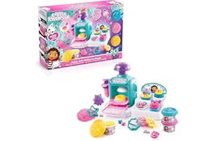Canal Toys – Gabby’s Dollhouse Cakey Cat’s Dough Kitchen – Create Play Dough Treats with Moulds, Tools & Cutters – Fun Sensory Dough Play Set for Kids Ages 3+ – Official Gabby’s Dollhouse Toy