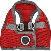 Puppia Soft Harness II - K&uuml;&ccedil;&uuml;k ve orta boy k&ouml;pekler i&ccedil;in yumuşak yelek takımı - &ccedil;ok rahat ve kolay giyilir