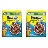 Nesquik Nestl&eacute; Letters Cocoa Wheat and Corn Flakes 310 g 2 pack