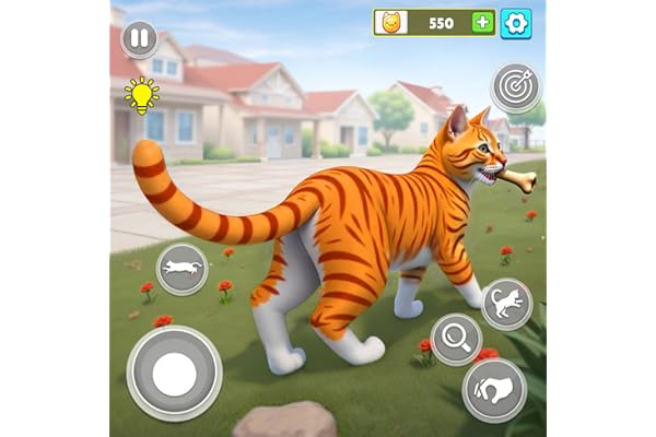 Simulador de Gato Virtual 3D: Aventura Divertida