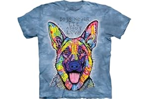 MECCANO The Mountain Unisex Erwachsen Gr. 3XL Dogs Never Lie Hunde luegen nie T Shirt