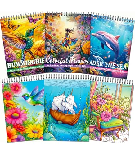Zylota 3-Pack Mandala Kleurboeken – 60 Unieke Patronen, Spiraalbinding, Perforatie, 28x20 Cm, Voor Volwassenen