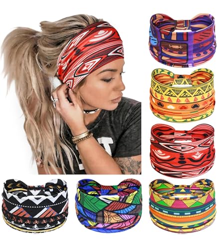 Fascia Per Capelli Boho Con Nodo Intrecciato - Antiscivolo In Tessuto Morbido, 15x20 Cm, Per Donna E Ragazza - 3