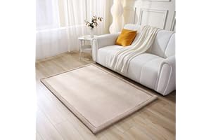 HAKUNA MATTE Colchoneta Manta Juegos Bebe 170x120x2,5cm, Beige – Tapete Infantil con Memory Foam Manta de Juegos Bebe Antideslizante, Tatami Bebe, Suelos Infantiles