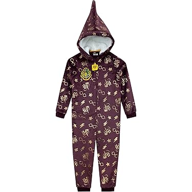 Pyjama Combinaison Pilou Pilou Enfant - Fermeture éclair, Flanelle Chaude - Taille 1 à 12 Ans - Pour Hiver Et Nuit