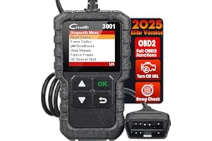 LAUNCH Creader 3001 OBD2 Diagnosi Auto, Spia Motore di Controllo, Lettore di Codici, Cancellazione Codici di Errore, Ricerca DTC, Dati in Tempo Reale, Compatibile con i Protocolli OBDII