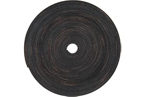 SHCEEC 2GT Open Timing Belt 6mm Width 2mm Pitch Non-Slip Rubber Fiberglass Open Belt for Prusa i3 3D Printer 5 Meters (16.4 Ft)