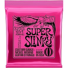 Ernie Ball Super Slinky Nickel Wound Electric Guitar Strings - 9-42 Gauge - View 8