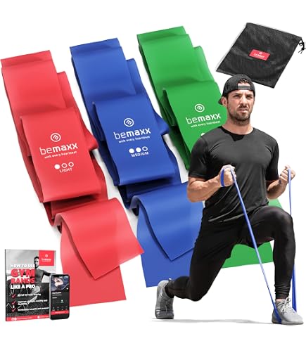 Set De Bandes élastiques Blackroll Loop - Couleur Jaune/rouge, 6.2 Cm, Pour Fitness Et Récupération
