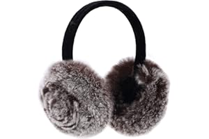 Onmygogo Cache-oreille en fausse fourrure pour l'hiver, doux, chaud et pliable