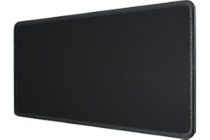 Silent Monsters Tapis de Souris XXL (900 x 300 mm) Mouse Pad Grand, Motif Noir, approprié pour Souris de Bureau et Souris de Gaming