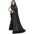 Yashika Women's Georgette Saree With Jari & Velvet Blouse with Sequence