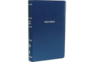 NKJV, Gift and Award Bible, Leather-Look, Blue, Red Letter Edition: Holy Bible, New King James Version