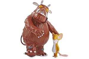 WOW! STUFF The Gruffalo and Mouse Twin Pack - Articulated Collectable Action Figures, Official Toys and Gifts from The Julia Donaldson and Axel Scheffler Books and Films