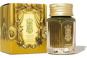 Ferris Wheel Press, Calligraphy Ink, Bronze Yellow with Gold Shimmer, 28ml