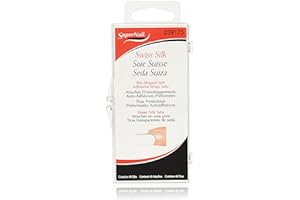 Supernail Swiss Silk Wrap Self-Adhesive Tabs, 40 Count by Supernail