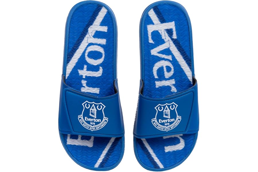 FOCO Football Team Gel Slide Flip Flops