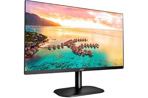 AOC Écran 24B2XH 60,5 cm (23,8 pouces) (VGA, HDMI, résolution 1920 x 1080, 75 Hz, temps de réponse 7 ms) noir