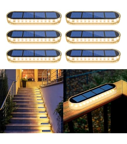Sonew 2 Luci Solari A Terra LED Con Sensore - Pali Ottici Impermeabili IP68 Per Viali, Giardini E Passi Carrabili, Luce Blu Fissa O Lampeggiante - 4