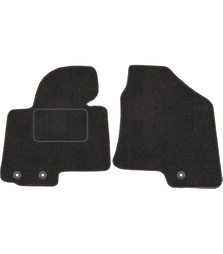 2x Gummifußmatten Vorne Für HYUNDAI Ix35 (2009-2016) – Antirutsch, ölbeständig, Aus Polen