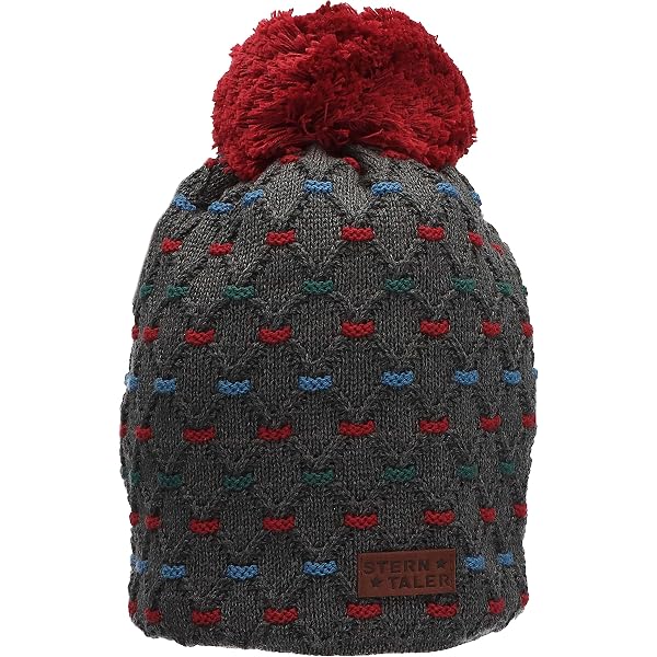Sterntaler Bio-Baumwoll Strickmütze Für Babys – Skaterlook Mit Umschlag, Kuschelig Weich, Größe 51