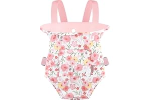 GAGAKU Marsupio per bambole per bambine da 1 a 3 anni, rosa di Sharon