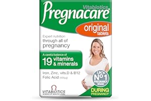 Pregnacare Original Formula Tablets During Pregnancy Support Vitamins and Supplements, 90 Tablets (Pack of 1)