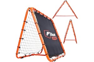 FOOTBALL FLICK FLICK Urban Dual Speed Rebounder - 2-In-1 Adjustable Double Sided Football Rebounder & Rebounder Net - Soccer Training Equipment – Portable Goalkeeper Precision Training Equipment