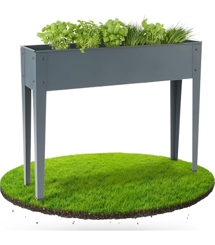 Siena Garden Tom – Aiuola Rialzata Rettangolare In Legno – 120x60x30 Cm – Per Orto E Giardino