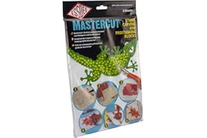 Essdee MasterCut, Blocco per intagliare timbri, 300 x 200 x 4 mm (Confezione da 2 Blocchi)