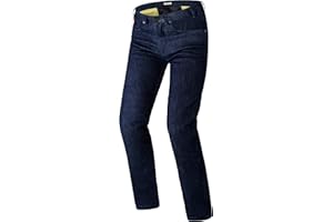 REBELHORN Classic II Pantalones Vaqueros de Moto Hombre | Forro de Fibra Aramida | Protectores de Rodilla y Cadera CE Nivel 2 | Elementos Reflectantes | 4 Bolsillos | Regular Fit