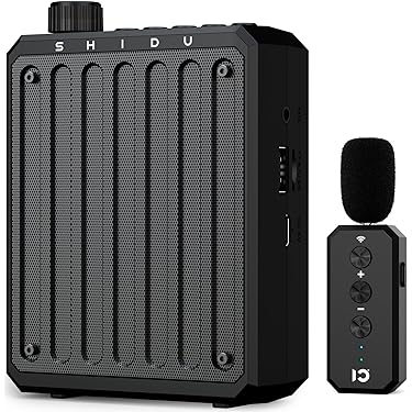 Karaoke Machine met 2 draadloze microfoon, draagbare Karaoke Speaker Bluetooth PA-systeem voor volwassenen en Kits, Karaoke Microfoon Set Support USB TF AUX voor Home Party, Ourdoor, Kerstcadeaus