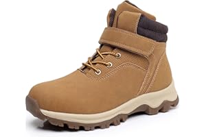 Ahannie Unisex Kinder Trekking & Wanderstiefel, Jungen Mid Outdoorschuhe, Sportschuhe für Jungen