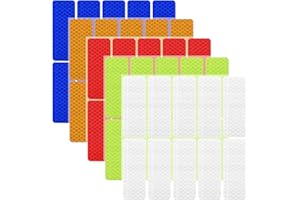 Dimeho Taśma odblaskowa, 50 sztuk, ostrzegawcze, wodoodporne, paski do przyczepy, pojazdu