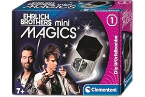 Clementoni Ehrlich Brothers miniMagics Die Würfelbombe - Zaubertrick für Kinder ab 7 Jahren - Mini-Zauberkasten als Einstieg in die Magie & Illusion - 59387