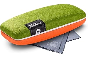 FEFI - Hardcase Brillenetui mit Filzbezug aus recycelten PET-Flaschen