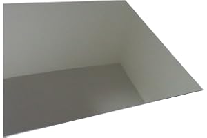 Supreme Tech Genomskinlig tvåvägsspegel i akryl, 303 mm x 303 mm x 1 mm, reptålig