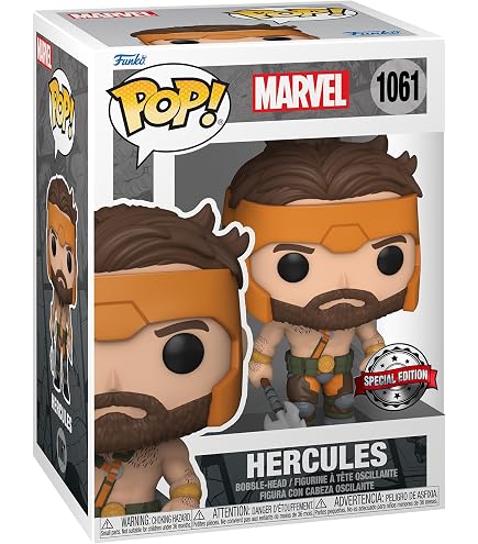 Funko POP! Marvel: Thor Love & Thunder - Zeus Bundled With A Byron's Attic Pop Protector