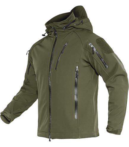 Veste Tactique Russe Softshell Imperméable - Style Militaire EMR Pour Hommes
