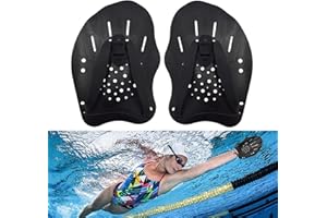 KEUGT Pale Da Mano Da Nuoto - Swim Paddle - Pagaia Regolabile Per Nuoto, Pagaia Per Nuoto Mano，Palette Per Allenamento Al Nuoto, Per Il Nuoto, Accessori Per l'Allenamento Per Adulti Unisex