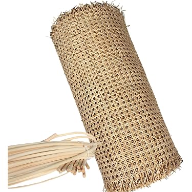 Rotin Imitation PVC 7 Mm - Rouleau De 500 G - Pour Réparation Meubles, Canapés, Chaises - Couleur Dégradé Rétro - 7