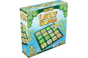 Lucky Numbers Deluxe [Versión Deluxe & Access] - Cuando Sudoku Cumple con la lotería - Intergeneracional e Ideal para Toda la Familia - Tiki Editions