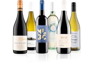 Virgin Wines - Customer Favourites Mixed Wine Case - 6 Bottles (75cl) - Australian Shiraz, Italian Pinot Grigio, Argentinian Malbec & More