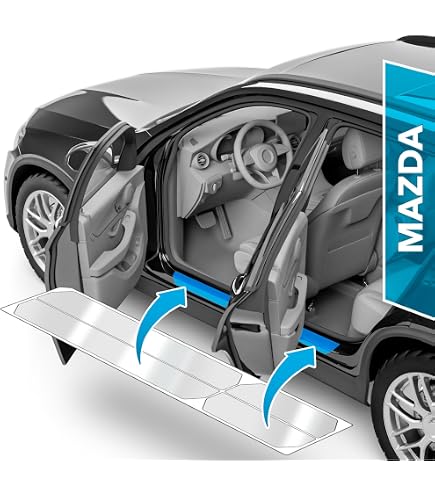 4 Stuks Roestvrijstalen Instaplijsten Voor Mazda CX-5 (2013-2016) – Drempelbeschermers Met 3M Zelfklevende Tape – Anti-kras En Stijlvol