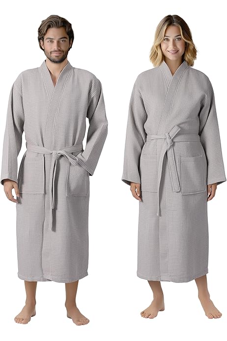 Accappatoio TOM TAILOR In Cotone Spugna - Taglia L, Con Cappuccio, Strisce Medie, Colore Turchese