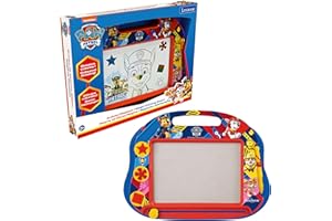 Lexibook CRPA550 Magiczna Magnetyczna Tablica do Rysowania z Czterema Łapami, Magnetyczna Tablica dla Dzieci, Artystyczna Kreatywna Zabawka dla Dziewcząt i Chłopców, Długopis i Magnesy,