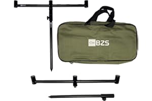 BZS Schwarzes Aluminium-Buzz-Bar- und Banckstick-Set (3 rods)
