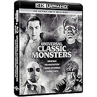 Universal Classic Monsters Collection (4K Ultra-HD + Blu-Ray) (8 Blu Ray)